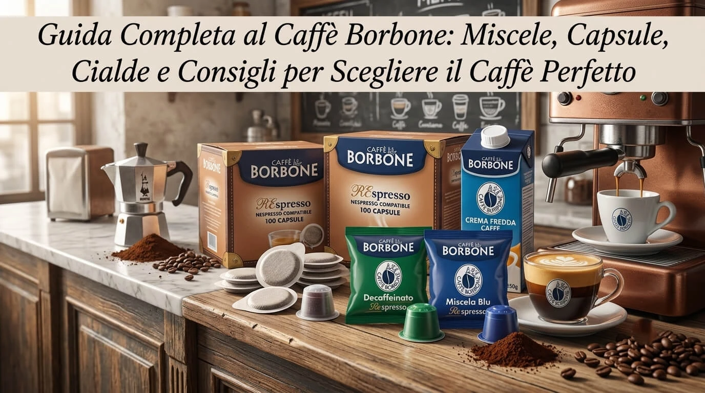 Guida Completa al Caffè Borbone: Miscele, Capsule, Cialde e Consigli per Scegliere il Caffè Perfetto