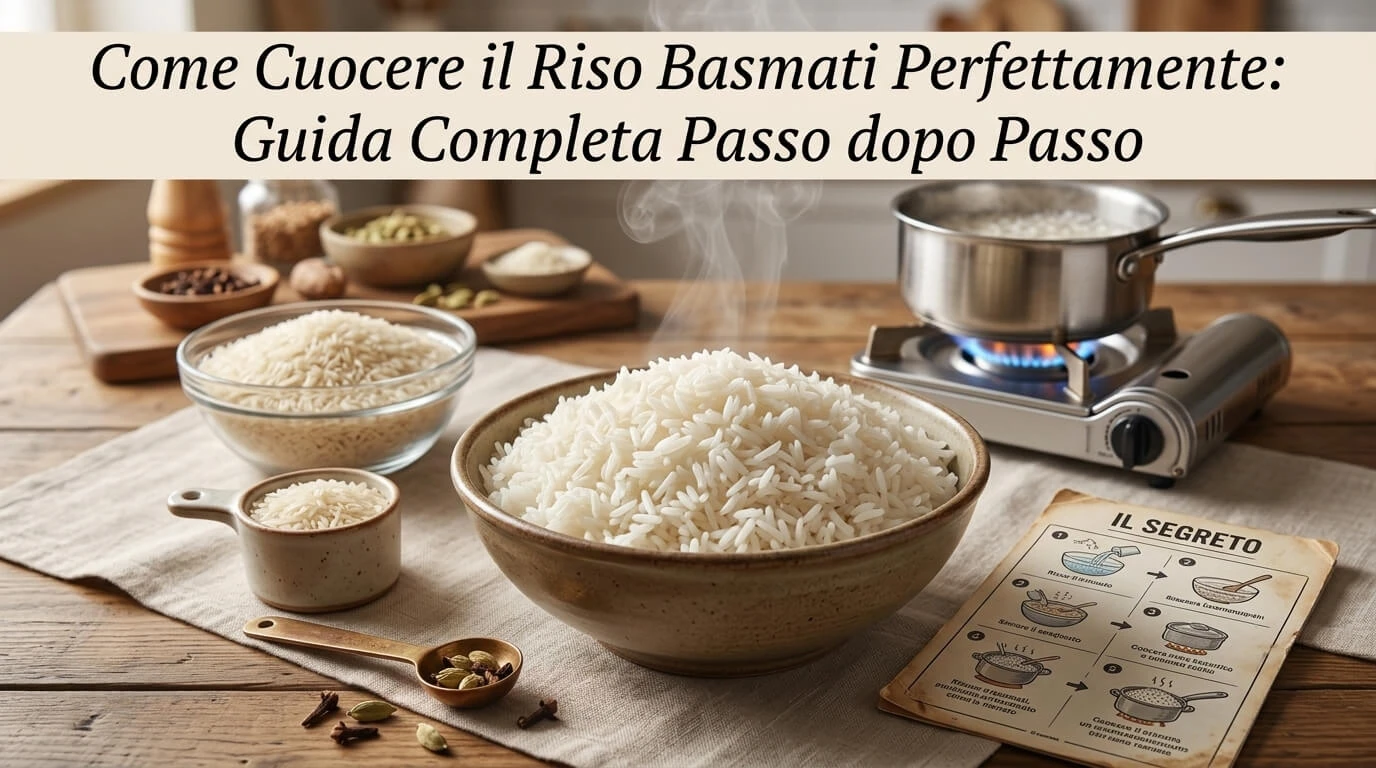 Come Cuocere il Riso Basmati Perfettamente: Guida Completa Passo dopo Passo