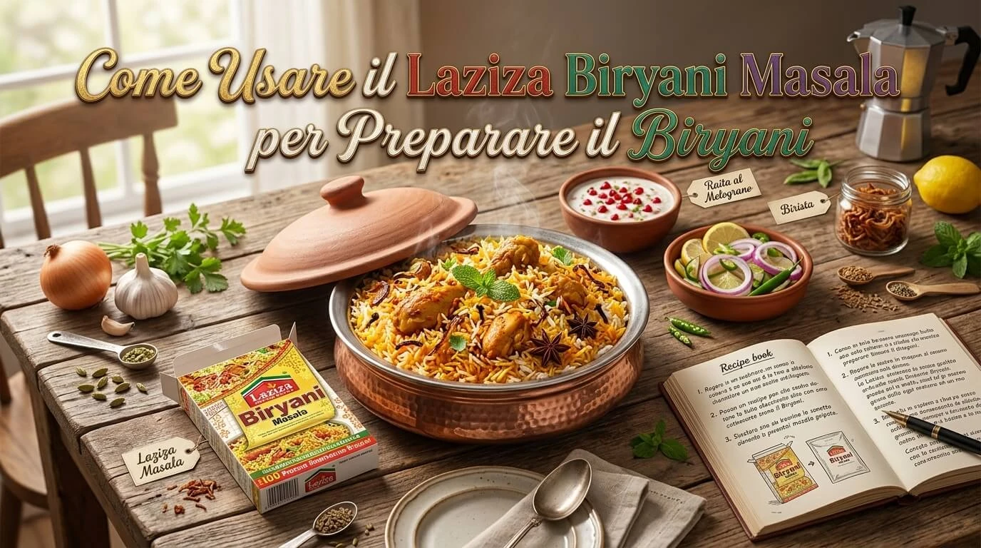 Come Usare il Laziza Biryani Masala per Preparare il Biryani